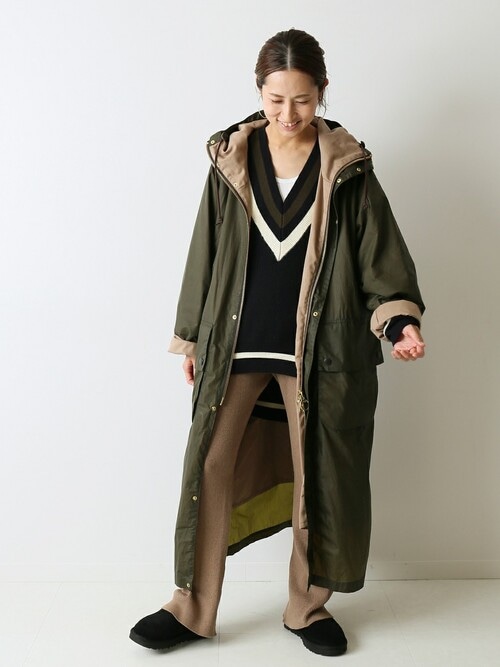 FRAMeWORK 別注 Barbour　ハイキングコート　サイズ36 FRAMeWORK 別注 Barbour ハイキングコート サイズ36