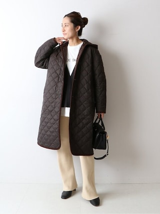 FRAMeWORK（フレームワーク）の「【LAVENHAM】別注フードキルティング