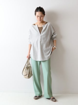 FRAMeWORK（フレームワーク）の「ウールワッフル ヘンリーネック