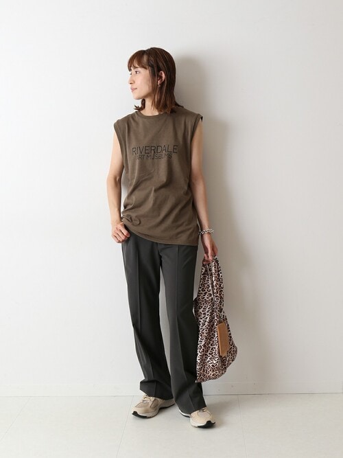 haru（FRAMeWORK 本社）｜FRAMeWORKのTシャツ/カットソーを使ったコーディネート WEAR