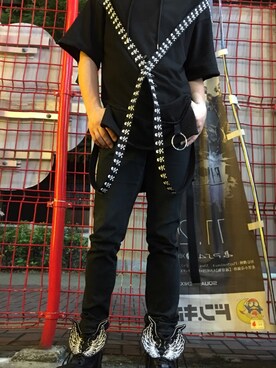 「YOSUKE（ヨースケ）のアイテム（その他）」を使った、seyraさん（メンズ・171cm）の春コーディネート