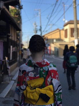 「kkのアイテム（その他、その他）」を使った、CHAEYEAHさん（レディース・168cm）の秋コーディネート