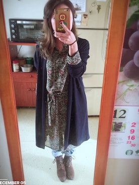 「TAS（タス）のアイテム」を使った、培333さん（レディース・153cm）の冬コーディネート