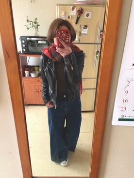 「cashmere」｜培333さん（レディース・153cm）の冬コーディネート