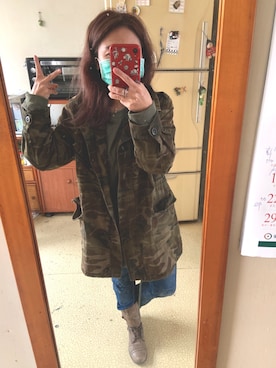 「Inside（インサイド）のアイテム」を使った、培333さん（レディース・153cm）の春コーディネート