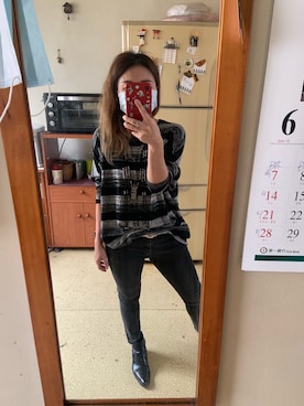 「PULL&BEAR（プルアンドベア）のアイテム（アクセサリー）」を使った、培333さん（レディース・153cm）の夏コーディネート