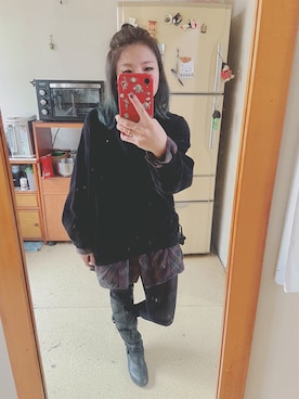 「NET」｜培333さん（レディース・153cm）の冬コーディネート