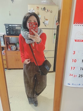 「handmade」｜「アイテム（その他シューズ）」を使った、培333さん（レディース・153cm）の冬コーディネート
