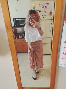 「mango」｜培333さん（レディース・153cm）の夏コーディネート