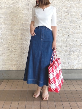 ranranさん（レディース・163cm）の夏コーディネート