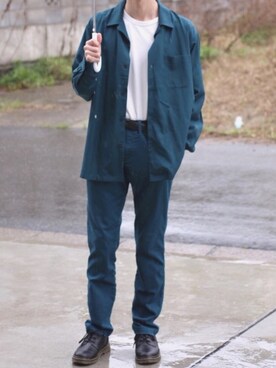 「shiyoh」｜Kazuhiro Hamadaさん（メンズ・175cm）の春コーディネート