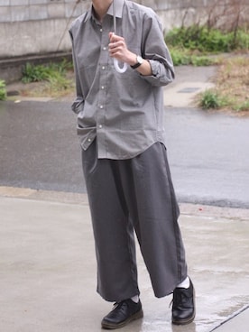 「shiyoh」｜Kazuhiro Hamadaさん（メンズ・175cm）の春コーディネート