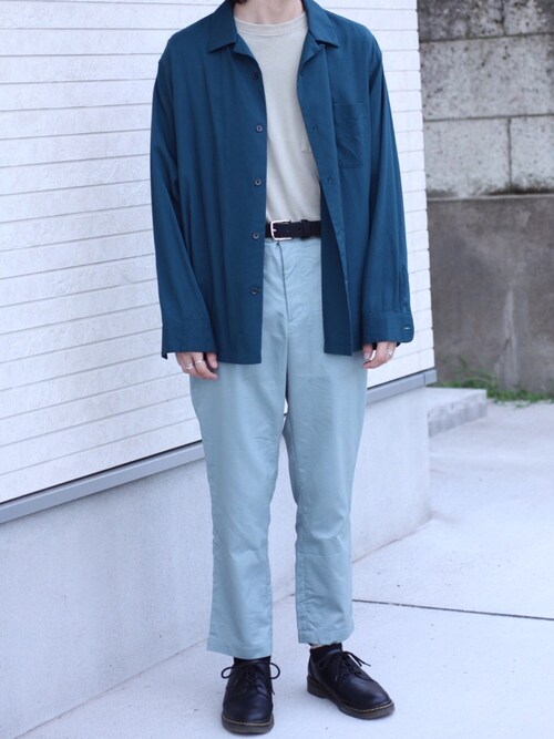 Kazuhiro Hamada｜GUのシャツ/ブラウスを使ったコーディネート - WEAR
