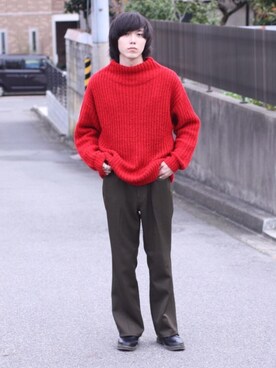 Kazuhiro Hamadaさん（メンズ・175cm）の冬コーディネート