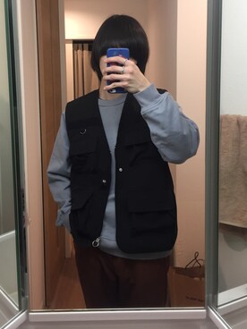 「THE HITSS（ヒッツ）のアイテム」を使った、Kazuhiro Hamadaさん（メンズ・175cm）の春コーディネート