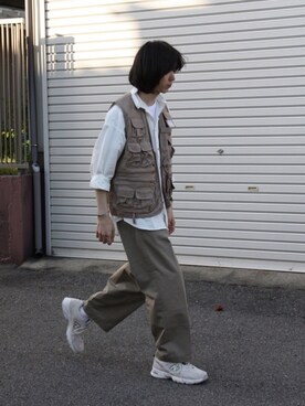 Kazuhiro Hamadaさんの「＜Steven Alan＞ TC CLASSIC TAPERED PANTS/パンツ」を使ったコーディネート