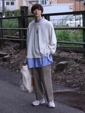 「アイテム（その他）」を使った、Kazuhiro Hamadaさん（メンズ・175cm・10代）の秋コーディネート