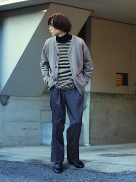 「DELICIOUS（デリシャス）のアイテム」を使った、Kazuhiro Hamadaさん（メンズ・175cm）の秋コーディネート