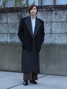 「APOCRYPHA.（アポクリファ）のアイテム（トップス）」を使った、Kazuhiro Hamadaさん（メンズ・175cm）の秋コーディネート