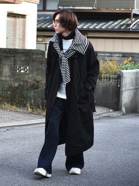 Kazuhiro Hamadaさん（メンズ・175cm）の冬コーディネート