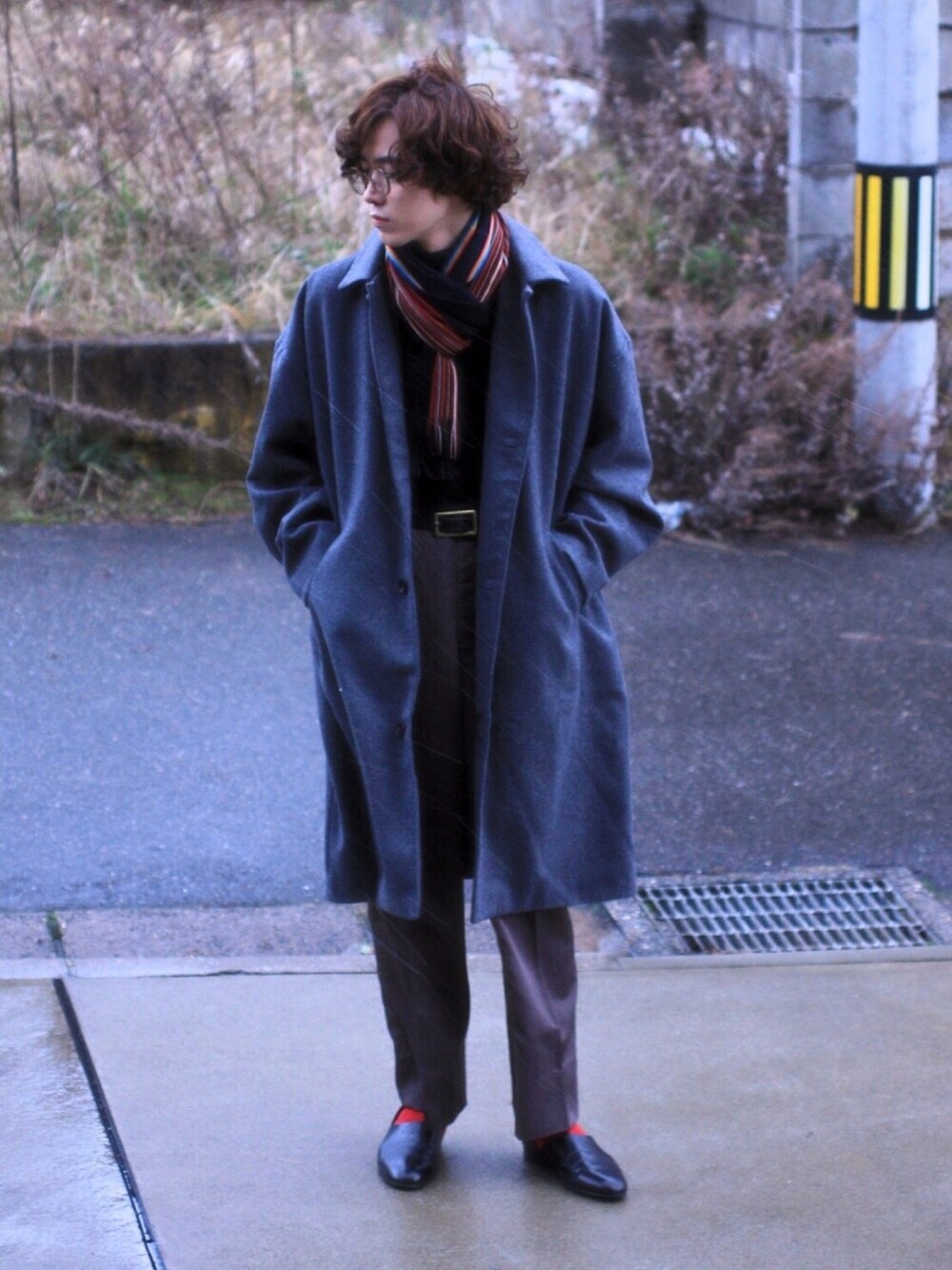 Paul Smith（ポールスミス）の「ダブルフェイス ラッセルマフラー