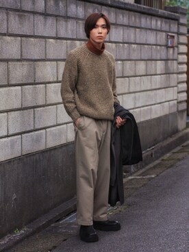 Kazuhiro Hamadaさんの「＜Steven Alan＞ TC CLASSIC TAPERED PANTS/パンツ」を使ったコーディネート