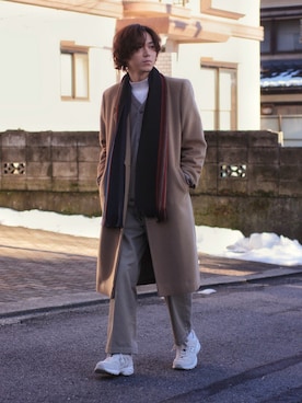 Kazuhiro Hamadaさん（メンズ・175cm）の冬コーディネート