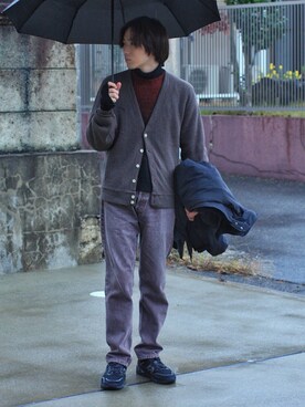 Kazuhiro Hamadaさん（メンズ・175cm）の冬コーディネート