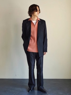 「APOCRYPHA.（アポクリファ）のアイテム（ジャケット/アウター）」を使った、Kazuhiro Hamadaさん（メンズ・175cm）の冬コーディネート