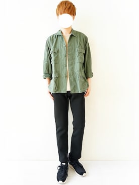 「JOURNAL STANDARD（ジャーナルスタンダード）のGICIPI /ジチピ：GIRO COLLO/カットソー#（Tシャツ/カットソー、ホワイト系）」を使った、nakajpiaさんの春コーディネート