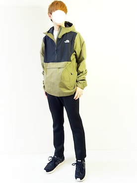 「フレッドペリー」｜「アイテム（マウンテンパーカー）」を使った、nakajpiaさん（メンズ・175cm）の春コーディネート