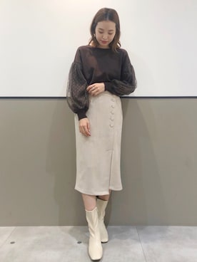 mihoさん(レディース・160cm)の秋コーディネート