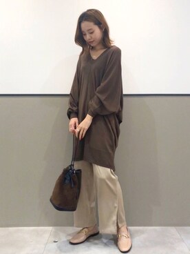 mihoさん（レディース・160cm）の秋コーディネート