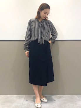 「千鳥柄」｜mihoさん（レディース・160cm）の秋コーディネート