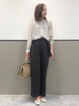 「story.（ストーリー）のアイテム」を使った、mihoさん（レディース・160cm）の秋コーディネート