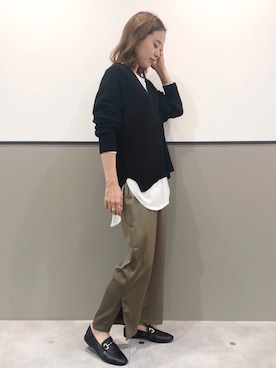 mihoさん（レディース・160cm）の秋コーディネート