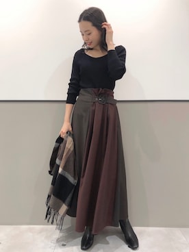 mihoさん(レディース・160cm)の秋コーディネート