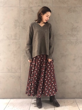 mihoさん（レディース・160cm）の秋コーディネート