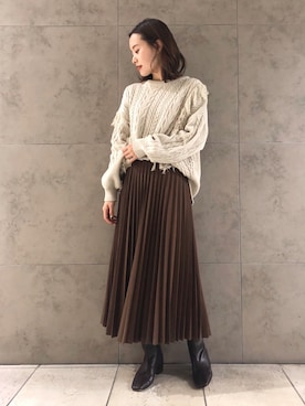 mihoさん（レディース・160cm）の秋コーディネート