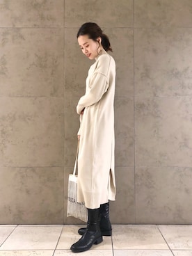 mihoさん（レディース・160cm）の冬コーディネート