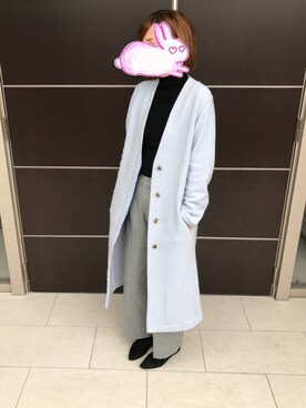 「Chez toi（シェトワ）のアイテム（その他アウター）」を使った、tsuigekin0otsuboneさん（レディース・164cm）の秋コーディネート