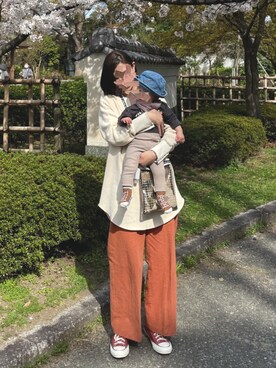 tsuigekin0otsuboneさん（レディース・164cm）の春コーディネート