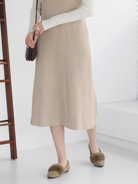 「クリスマス」｜「アイテム（バレエシューズ）」を使った、SAPPUN(サプン公式)さん（レディース・168cm）の冬コーディネート