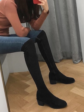 「韓国スタイル」｜SAPPUN(サプン公式)さん（レディース・168cm）の冬コーディネート