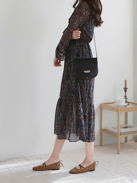 「SAPPUN（サプン）のアイテム」を使った、SAPPUN(サプン公式)さん（レディース・168cm）の冬コーディネート