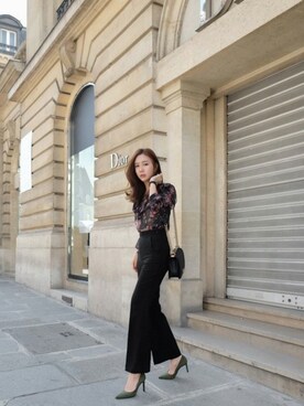 SAPPUN(サプン公式)さん（レディース・168cm）の冬コーディネート