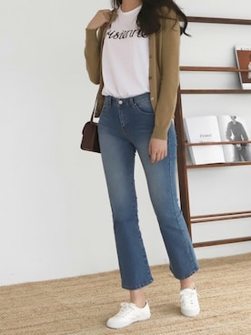 「SAPPUN（サプン）のアイテム」を使った、SAPPUN(サプン公式)さん（レディース・168cm）の冬コーディネート