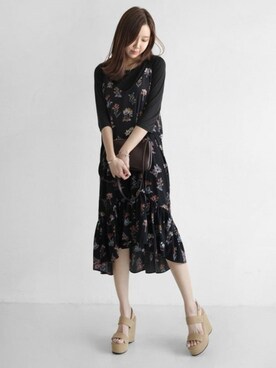 「SAPPUN（サプン）のアイテム」を使った、SAPPUN(サプン公式)さん（レディース・168cm）の冬コーディネート