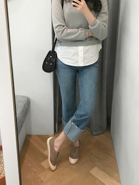 「SAPPUN（サプン）のアイテム」を使った、SAPPUN(サプン公式)さん（レディース・168cm）の冬コーディネート