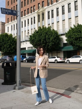 「SAPPUN（サプン）のアイテム」を使った、SAPPUN(サプン公式)さん（レディース・168cm）の冬コーディネート